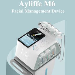 M6 Hydra Dermbrasion Microdermoabrasão Máquina de Limpeza Facial com Caneta de Plasma Ultrassom RF Cuidados com a Pele Lifting Facial