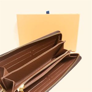 M60017 Zippy Wallet Designer Dames Zip Key Coin Card Holder Daily Purse Mini Pouch Pochette Cle Organizer Enveloppe Carte de V284C