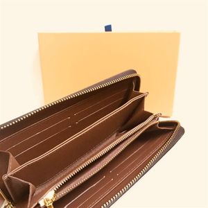 M60017 Zippy Wallet Designer Dames Zip Key Coin Card Holder Daily Purse Mini Pouch Pochette Cle Organizer Enveloppe Carte de V306S