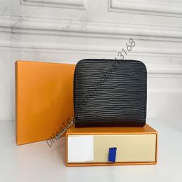 M60067 Portefeuille à fond entier designer portefeuilles courts dame porte-monnaie multicolore porte-carte femmes classique pochette à fermeture éclair q217I