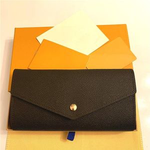 M60531 Sarah Wallet Designer Dames Lange Envelop Flap Emilie Josephine Wallets Key Card Coin Holder Purse Mini Pochette ACC265T