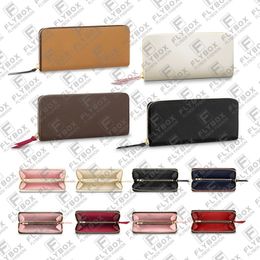 M60742 M61298 N61264 CLEMENCE portefeuille à fermeture éclair porte-monnaie femme créateur de mode luxe pochette à clés porte-carte de crédit affaires haute Qu224S