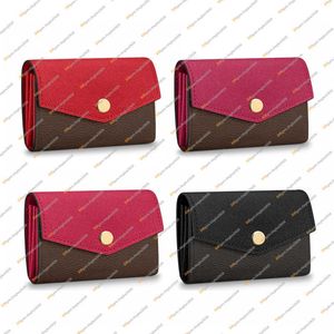 M61273 Designer Luxury Wallet Coin Purse Key Pouch Credit Card Holder Hoge kwaliteit Top 5A visitekaartjes houders