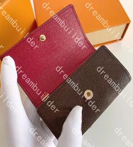 M62630 Top Designer Fashion Keychain Handmade Pu Leather Card Holder Car Keychains Man Women Key Sac Charme Hanging Decoration Penda2968399