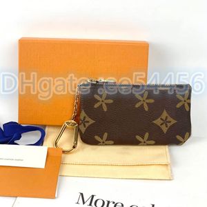 M62650 Monedero de cuero genuino para mujer Monedero para hombre Cartera para hombre Flor negra Poke Titular de la tarjeta Llavero Diseñador de lujo Pequeñas carteras con cremallera Monederos Titular de la tarjeta Bolsa para llaves