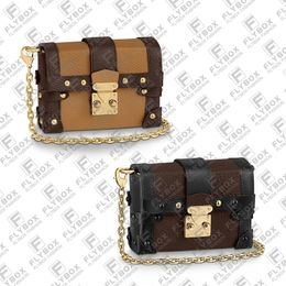 M68566 TRUNK Mini bolso bolso de cadena bolso de hombro crossbody mujer moda diseñador de lujo bolso de mano bolso de mensajero bolso de calidad superior entrega rápida