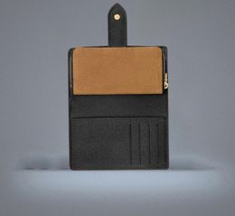M69432 femmes mode fuchsia rose brun designer luxe julitte portefeuille sac à bourse clés clés porte-cartes décontractées portefeuille haspy portefeuille8265440