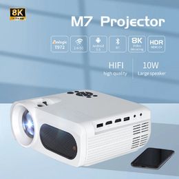 M7-projector Miniatuur draagbare Android-projector Thuisprojector 8K Ultra HD-thuisbioscoop