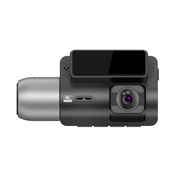 M700 3 Lentille Dash Caméra Voiture DVR Caméras Mini Enregistreur Vidéo Caché Vue Avant et Arrière Véhicule Cabine Dash Cam Enregistrement 4K WIFI
