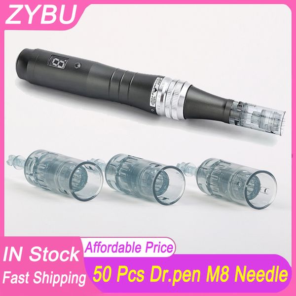 M8 Dr Pen Cartouches à baïonnette Microneedle 11 16 24 36 42 Round 3D 5D Nano Professional Derma Pen MTS Microneedling Tattoo Needles