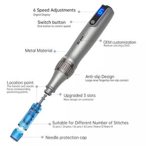 M8 Dr.pen Ultima Originele DR Pen M8S Wirless Derma Microneedle Pen of Cartridge Naald Microneedling Skin Care Hair Growth