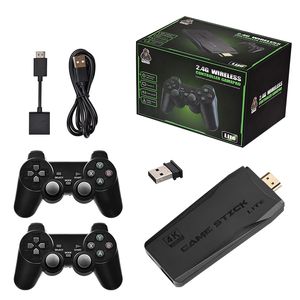 Consola de videojuegos M8, consola de vídeo de TV familiar, 64G, 20000 juegos integrados, controlador inalámbrico 2,4G, 4K HD