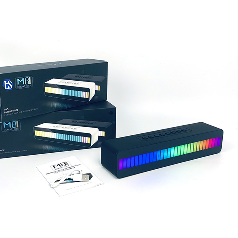 M8 WPARDABLABLE DOWNERS TWS атмосфера Rhythm Light RGB беспроводной двойной динамик