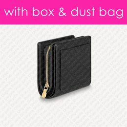 M80151 CLA Clea Wallet M80152 Designer Dames Empreinte Leer Korte compacte Zippy munt Purse Zip creditcardhouder Key Pouch3118