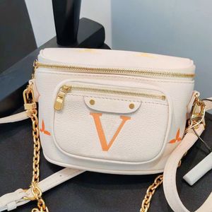 M82335 M82208 MINI BUMBAG Fanny Pack Belt Bag Taillury Luxury ritskoppeling Designer Toes Dames Cross Body Handtas Schouderketting Heren Satchel Travel Tails