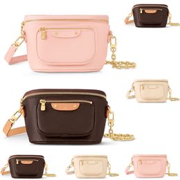 M82335 Mini bumbag schouder clutch camera tas Luxe Womens M82208 mode tote handtassen kleine Heuptas Heren Lederen Designer crossbody heuptasje riem borst tassen