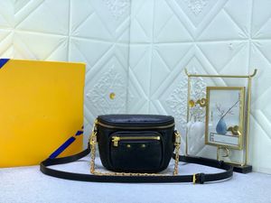 M82347 Damesontwerper Schoudertas Hoogwaardige mini Bumbag Parisian Style Luxury Chest Bas Ladies koppeling Haill Fanny Pack Crossbody Belt Bags