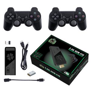 M8II M8 TV Video game console 2.4G Dubbele Draadloze Game Controller Stick 4K 13000 Retro games 64GB met Joysticks Voor PS1/GBA Dropshipping