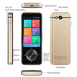 M9 Instant Voice Smart Translator prend en charge 107 langues bidirectionnelle en temps réel en WiFi hors ligne enregistrement Photo