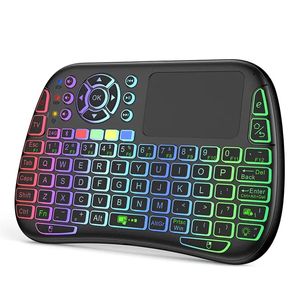 M9 télécommande souris clavier Combo avec fonction d'apprentissage IR Mini clavier sans fil prise en charge du pavé tactile voix