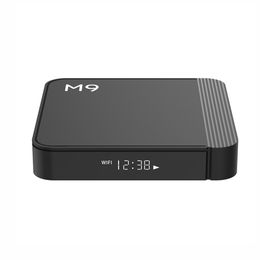 M9 TV Box Android 11 OS ATV Amlogic S905Y4 Quad Core 2.4G 5G Dual WiFi 4K 1080p 100m LAN 2 GB 16 GB 4GB 32 GB BT Voice Remote