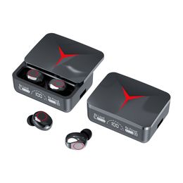 Auriculares inalámbricos M90 Pro TWS, cascos deportivos para juegos, auriculares con reducción de ruido, tapones para los oídos con pantalla Digital LED 38