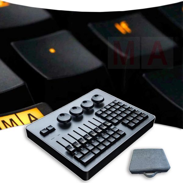 Controlador MA Mini Comando Ala DMX512 Consola DJ Controlador de luz Controlador de iluminación Panel Uso para editar la etapa del programa