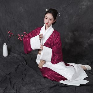 Ma Wangdui Quxu Gewaad Restauratie Jurk Oude China Han-dynastie Stijl Traditionele Hanfu Chinese Trend Cross Hals Jurk Kleding