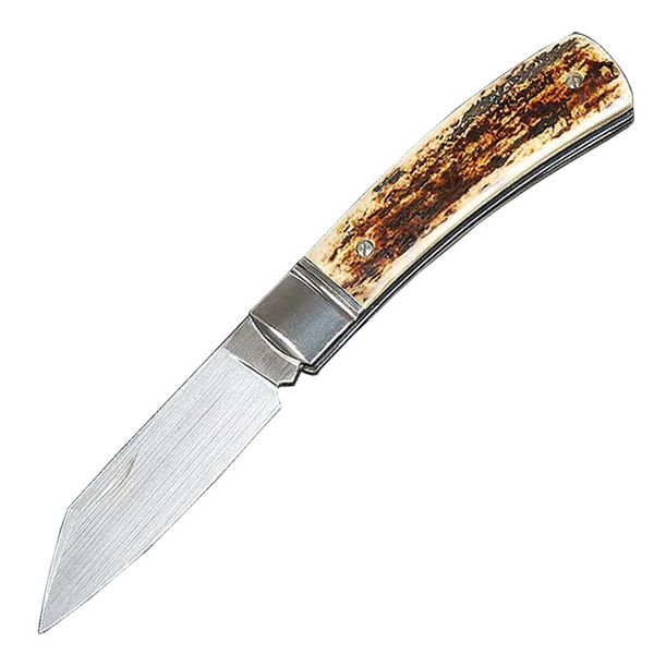 MA6722 Cuchillo plegable de bolsillo CPM-20V Hoja de satén Mango de marfil de mamut Herramientas EDC para exteriores El mejor regalo para hombres