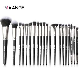 MAANGE PRO 20 STKS MAKEUP Borstels Set Facial Powder Foundation Eye Shadow Make Up Brush Kit