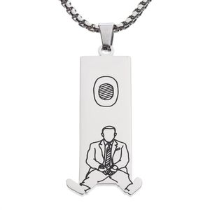 Mac Miller Zwemmen Hanger Ketting Europese en Amerikaanse Modemerk Mannen en Vrouwen Hip Hop Persoonlijkheid Paar Straat Sieraden A289x