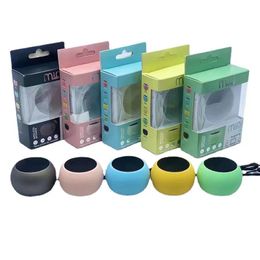 Macaron Mini draagbare luidsprekers Autoradio Draadloze Bluetooth-luidsprekers Hoge kwaliteit luidsprekers voor buitenshuis, USB-oplaadsubwoofer