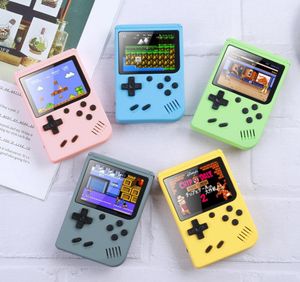 Macarons Mini Handheld Game Console 400in1 Console de jeu vidéo portable rétro 8 bits 30 pouces Colorful Cradle Design1209414