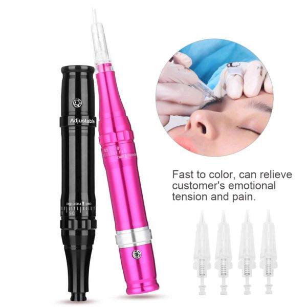 Machine 35000 tr / min de maquillage permanent Hine Eyebrow Eyeliner Lip Tattoo Pen Permanent Maquillage Hine 110240V