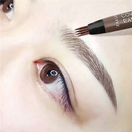Machine 4 Fork Makeup Soiprow Colon étanche 4D Brown Brown Tint Tattoo Cosmetic Long Lasting Natural Make Up Eye Mear Crayon