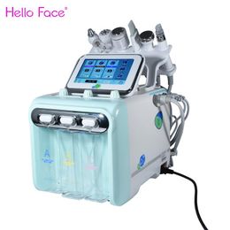 Machine 6 en 1 H2O2 Hydra Facial Machine Facial Bubble Bubble Purificación Hidrofacial Microdermabrasión Salón Cuidado de belleza