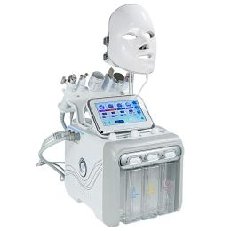 Machine 7 en 1 soins du visage cutané Hydra Dermabrasion Eau Peler Peel Microdermabrasion Machine RF RF LEVING SURVERBER BEAUTY Instrument
