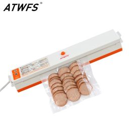 Machine ATWFS vacuüm sealer verpakking huishouden film sealer vacuüm packer afdichting hine voor voedsel inclusief 15 stks zakken