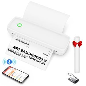 Machine Bluetooth A4 Thermische printermachine Portable Inkless Tattoo Stencil Printer Tattoo -overdracht alleen voor telefoon PC of Tattoo Paper