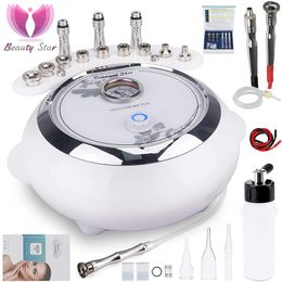 Machine Diamond Microdermabrasion Machine 3 In 1 Professionele Dermabrasion Facial Skin Care -apparatuur voor thuisgebruik Strong Sucistrict Power gebruiken