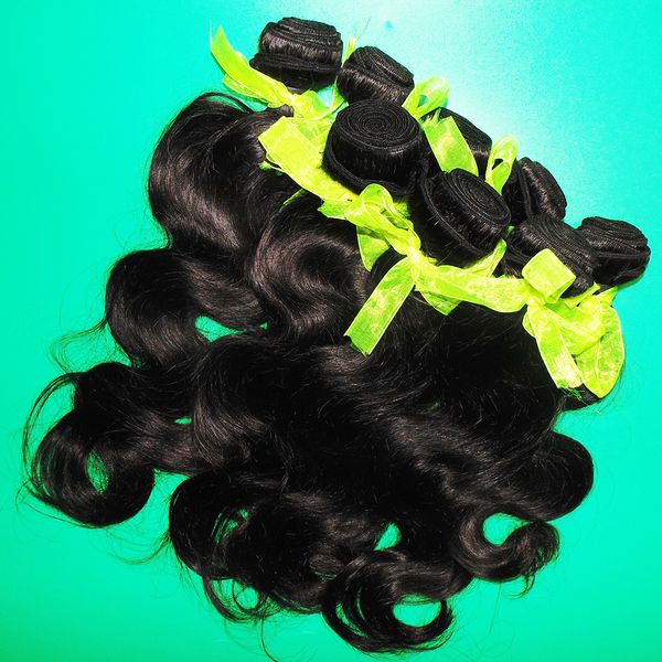 Mèches indiennes naturelles body wave traitées à double trame, couleur naturelle, 3 pièces/lot, 100 g/pièce, livraison gratuite et rapide