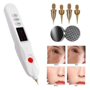 Machine électrique Laser Plasma stylo élimination des grains de beauté dissolvant de taches sombres Lcd stylo de soins de la peau peau verrue étiquette outil de retrait de tatouage dispositif de beauté