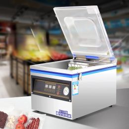 Machine Food Vacuum Sceller Machine d'emballage Machine Wetdrèmes Aliments Commercial Maison entièrement automatique Small Vacuum Compressor Sac Sceller 110V