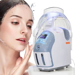 Máscara de oxígeno de hidrógeno para máquina para cáscara de cara completa para el cuidado de la piel del cuidado de la piel del cuidado del acné de la burbuja del dispositivo de belleza