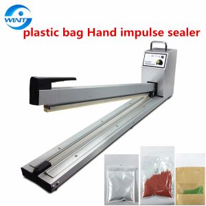 Máquina Free Envío Free Impulse Seller Película de plástico bolsas de aluminio Tamaño de la máquina de sellado de impulso 500 mm 600 mm 700 mm 800 mm 900 mm 1000 mm para opción