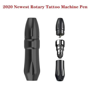 Machine la machine la plus récente tatouage rotatif hine japon japon sorneless moteur fort silencieux pour tatoueur liner shader avec ligne de cordon RCA livraison gratuite