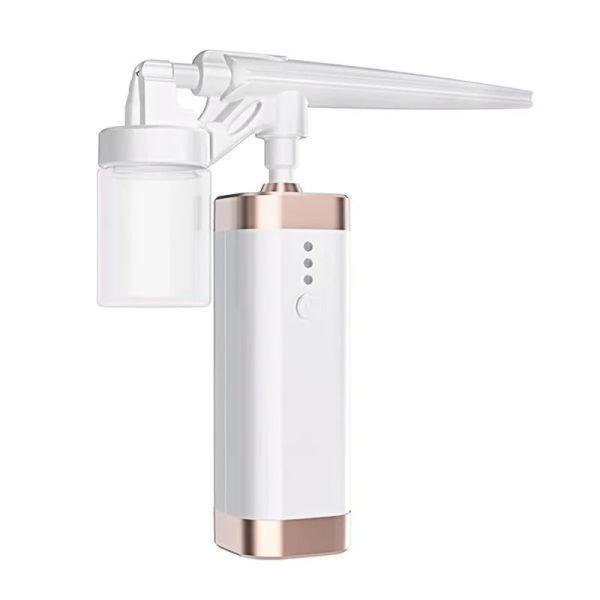 Machine à oxygène injection hydratante Nano Beauty Machine Airbrush Spray Spray Portable USB Charging Nail Art Face Facial Steamer