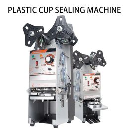 Machine Plastic Paper Bubble Tea tasse de scellage Machine Automatique Cup de caisse de scellant Sceleurs électriques pour bar ou lait de lait