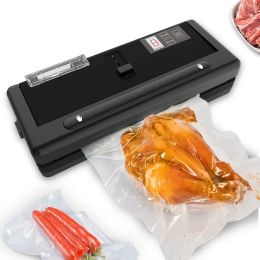 Machine Shineye Food Sceller Sceller d'emballage Machine Machine à vide électrique Packer Multifonctionnel Wet Dry Universal 110V220V avec sacs à vide