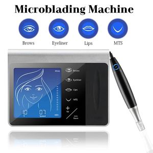 Machine touchscreen multifunctionele microblading pen tattoo hine kit wenkbrauw permanente make -up schoonheidsapparaat tattoo pistool controlekits kits